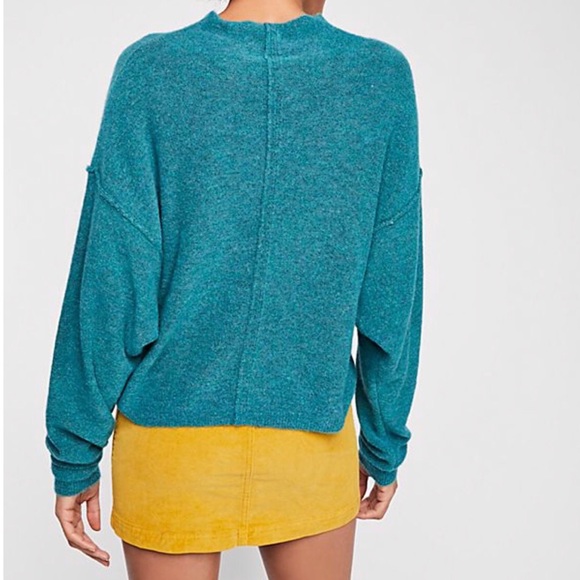 NWT Free People Corduroy mini skirt marigold - Picture 7 of 8